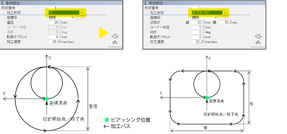 切断パターンプログラム