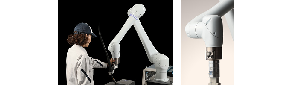 ダイレクトティーチで簡単ティーチング