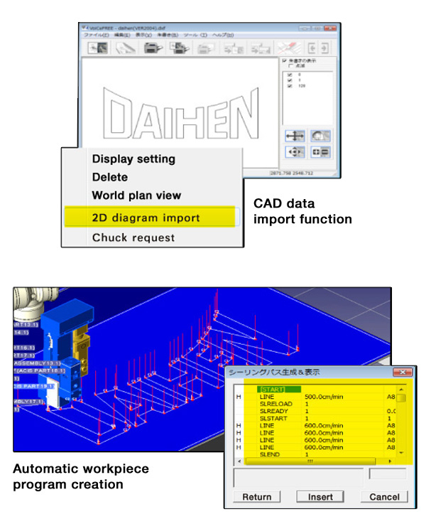 Offline teaching system FD-ST