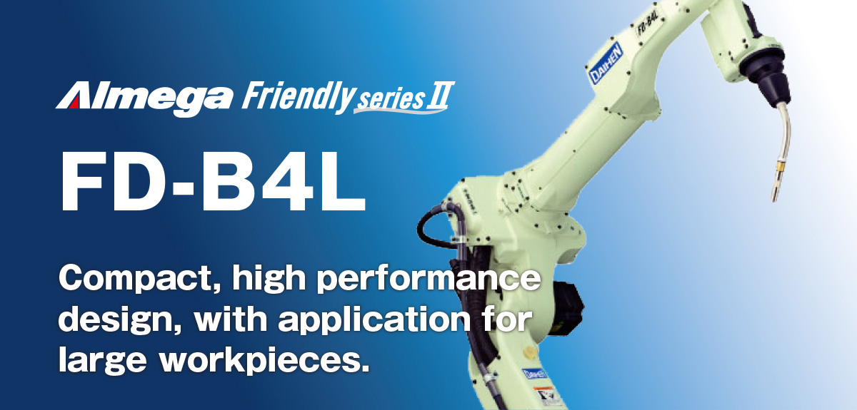 AImega Frendly series FD-B4L Compact, high performance design, with application for large workpieces.