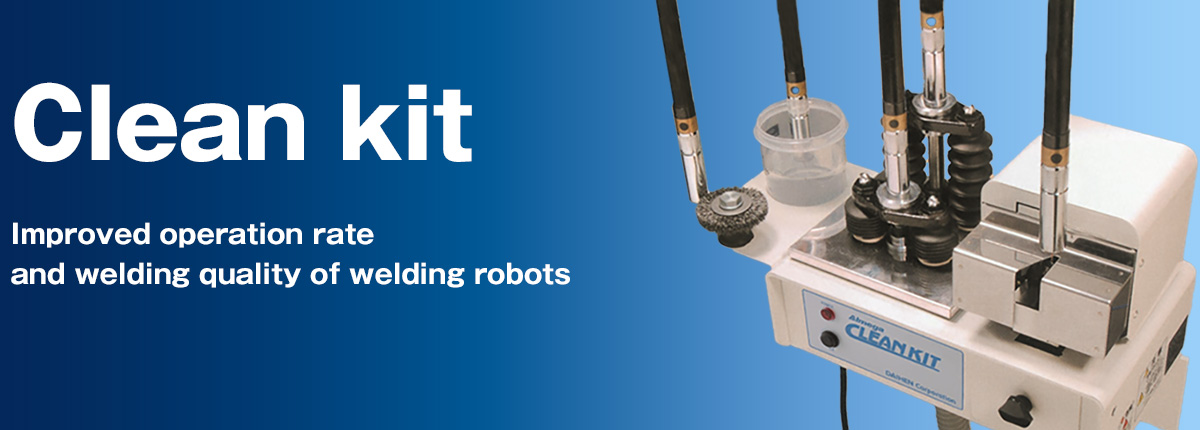 Clean kit Improved operation rate and welding quality of welding robots