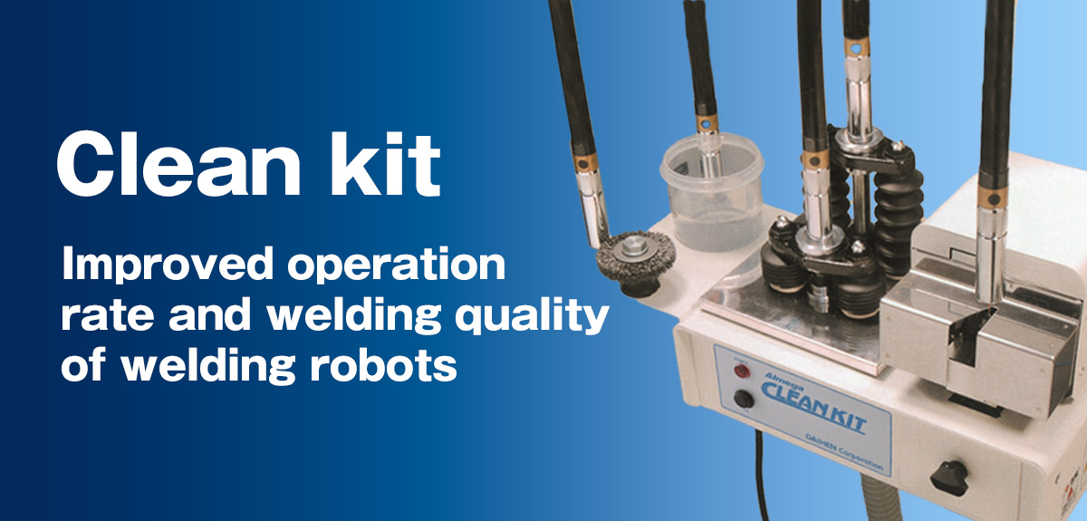 Clean kit Improved operation rate and welding quality of welding robots
