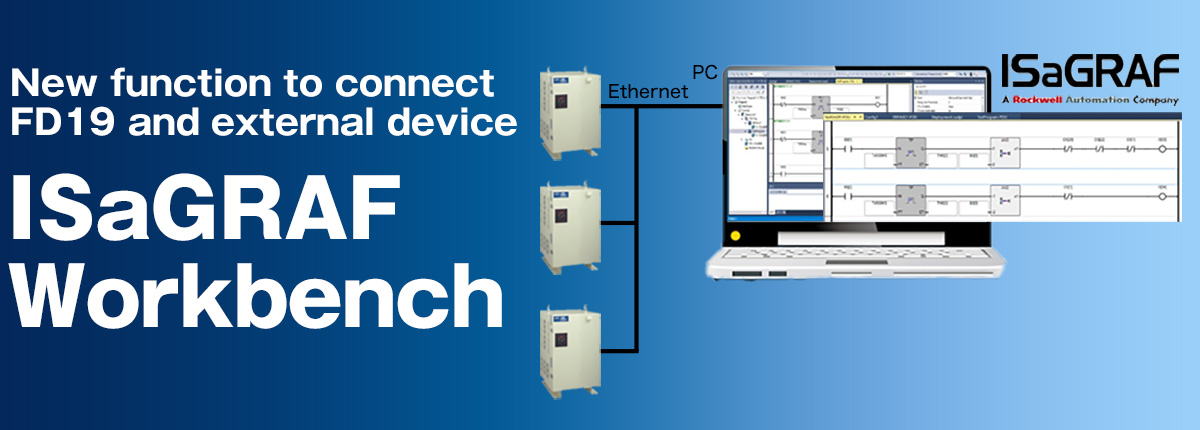 ISaGRAF Workbench New function to connect FD19 and external device