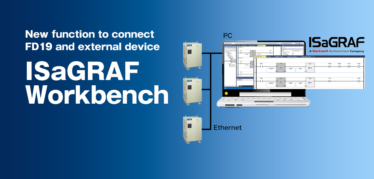 ISaGRAF Workbench New function to connect FD19 and external device