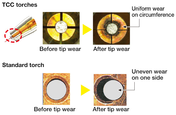 TCC torches Standard torch